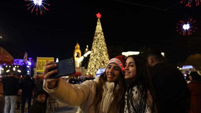 A Betlemme sono tornate le luci del Natale 1