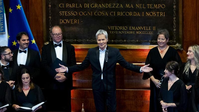 Baglioni canta al Senato e La Russa fa il mattatore del Natale nazionalpop 1