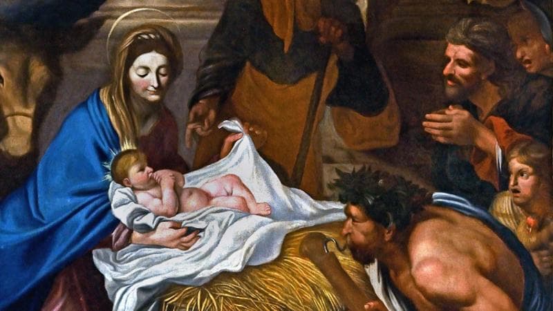 La scena della Natività, umana sempre più umana 1