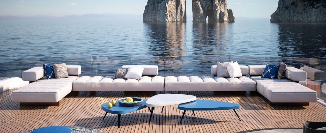 Linee fluide e accoglienti: un outdoor a tutto comfort 1