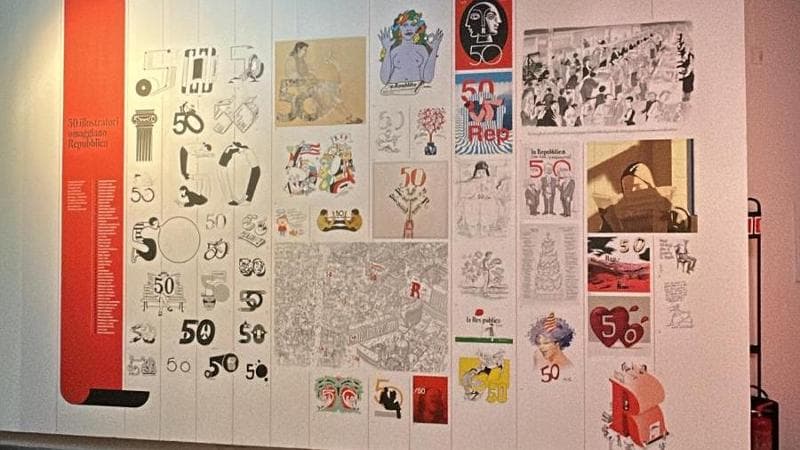 50 illustratori per i 50 anni di Repubblica 1