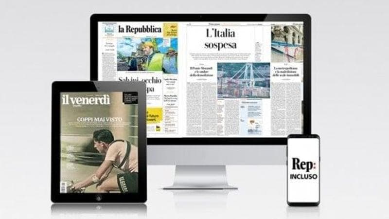 Il sito di Repubblica, una storia di primati 1