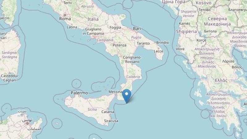 Terremoto magnitudo 5,1 avvertita a Reggio Calabria 1