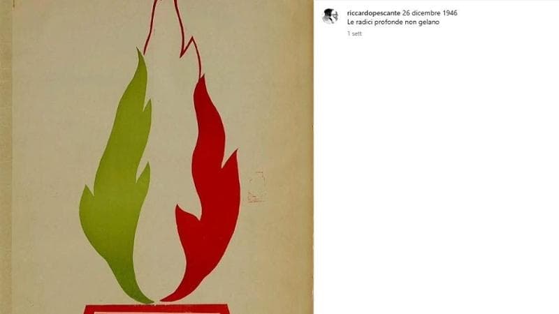 Vicedirettore Rai Sport posta fiamma tricolore. Pd e M5S attaccano: “Suddito di FdI, incompatibile” 1