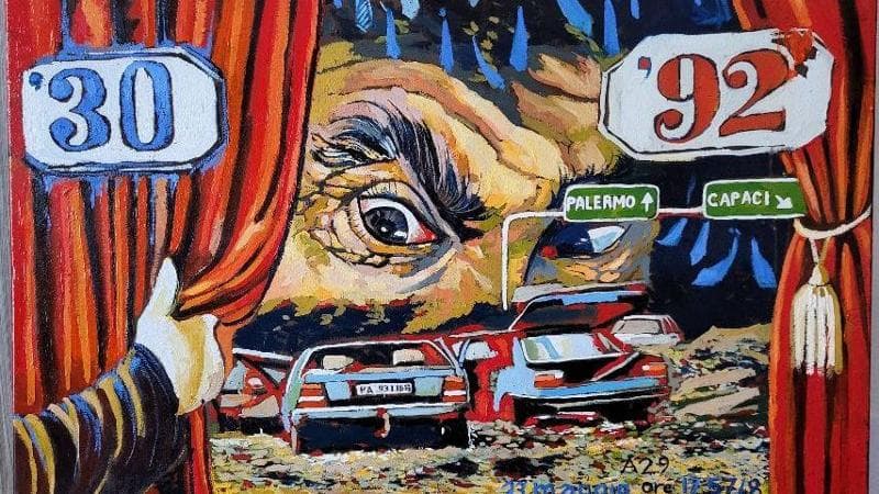 Arte contro la criminalità organizzata: le creazioni di Porcasi esposte a Napoli. “La cultura è la risposta al crimine” 1