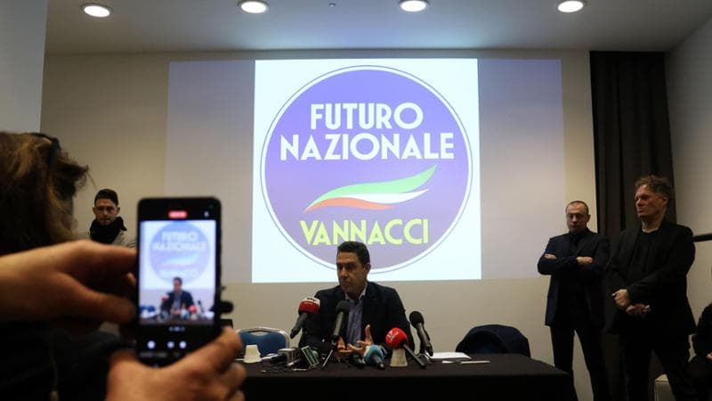 "Attualmente non è possibile utilizzare il nome 'Futuro Nazionale'. Comunicato ai sostenitori del nuovo partito di Vannacci." 1