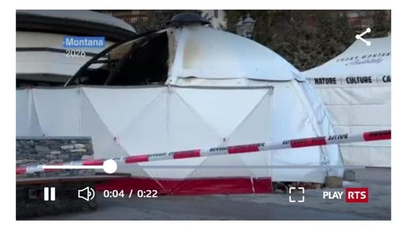 Crans-Montana, fiamme al monumento commemorativo delle vittime: avviate le indagini 1