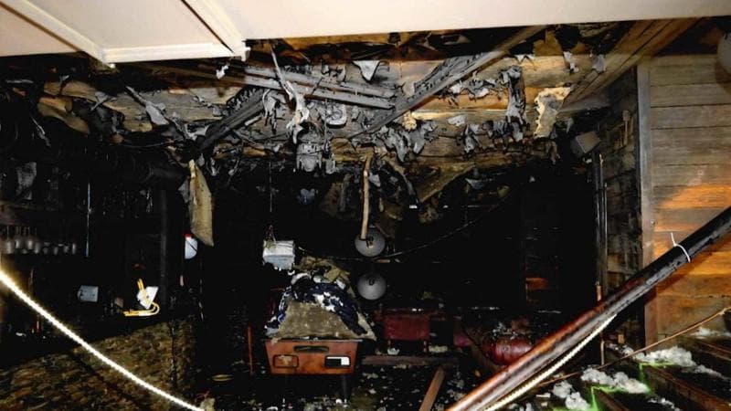 Crans, pubblicate le immagini mai viste del Constellation distrutto dall'incendio. 1