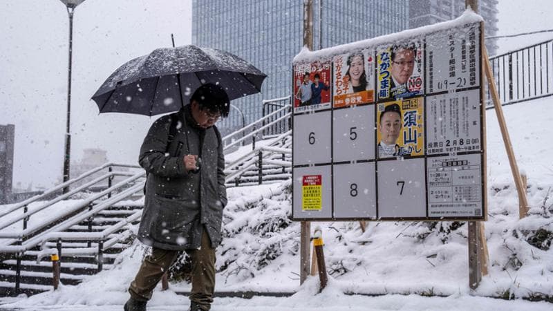 Giappone, secondo gli exit poll il partito della premier Takaichi si avvia verso la conquista della maggioranza alla Camera. 1