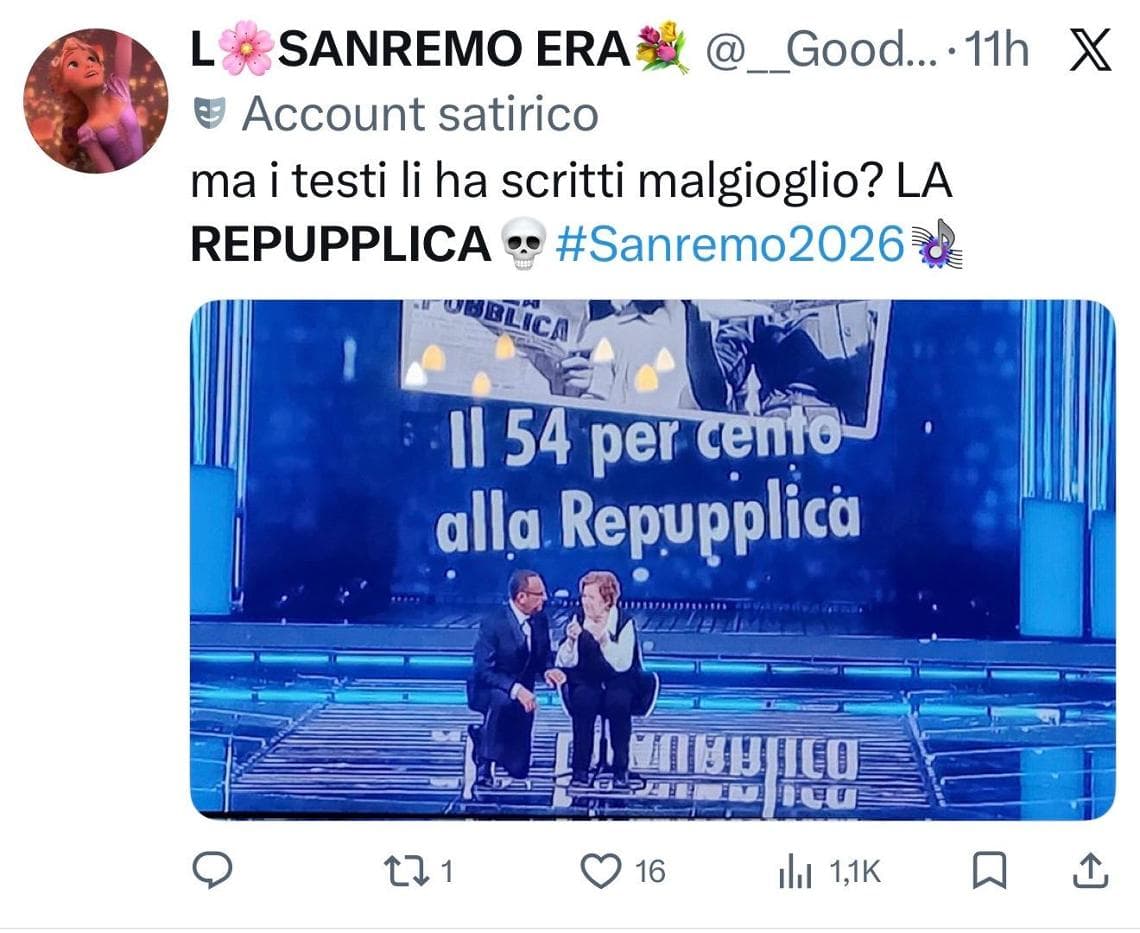 I meme più esilaranti della prima serata di Sanremo: da Dargen D’Amico a Laura Pausini 11