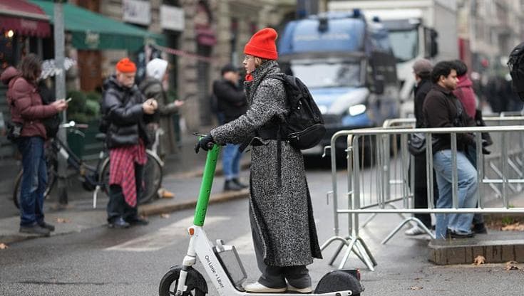 Il funzionamento di Lime: veicoli, sistemi algoritmici e recuperatori di monopattini nei Navigli. 1