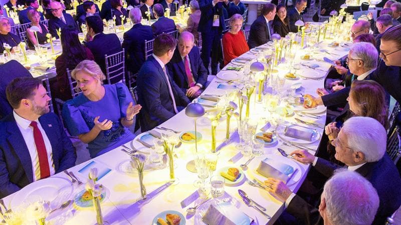 La cena dei leader, Vance ironizza con Zaia: oggi avrà un incontro con Meloni. 1