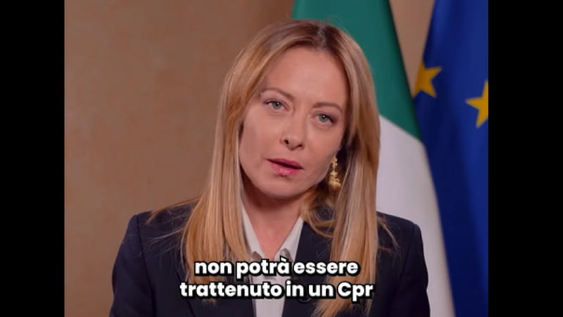 Meloni: “Una parte della magistratura politicizzata continua a frapporsi sul tema dei migranti” 1