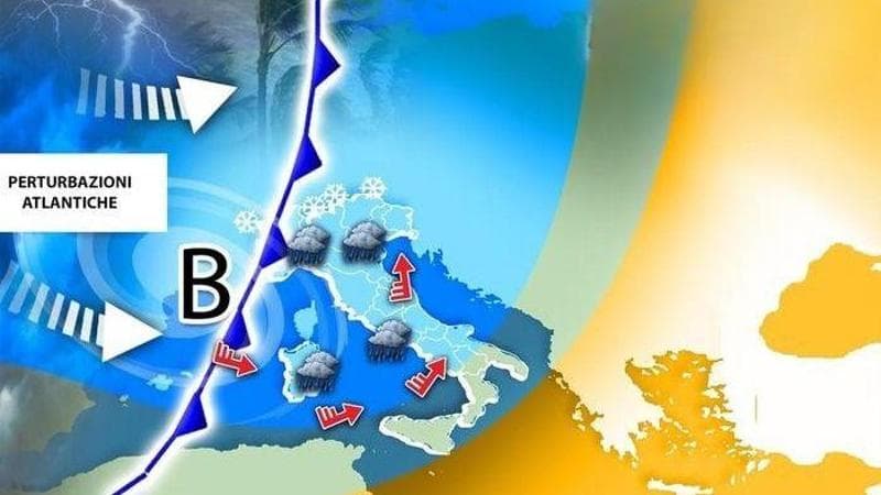 Meteo, possibile cambiamento freddo per San Valentino: nevicate a quote basse 1