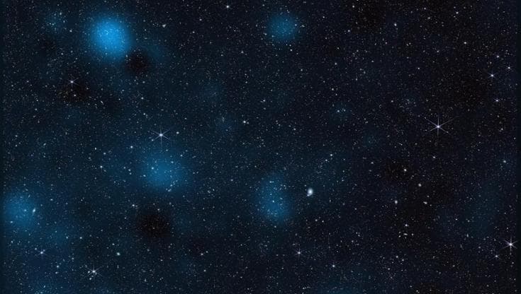 Nuova mappa altamente dettagliata della materia oscura. 1