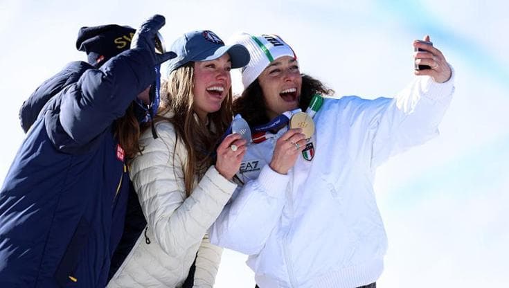 Olimpiadi, cos'è il selfie della vittoria 1