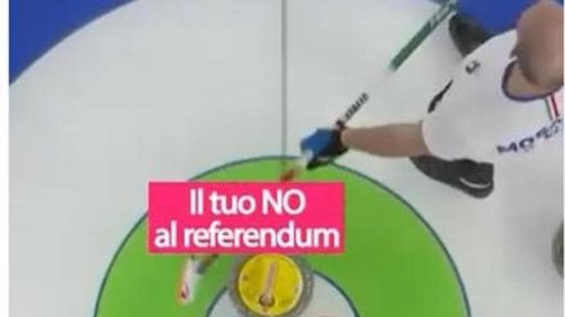 Referendum, il video del Pd contro il no presenta l'Italia del curling. Indignazione dal Coni. Mosaner: cancellatelo. 1
