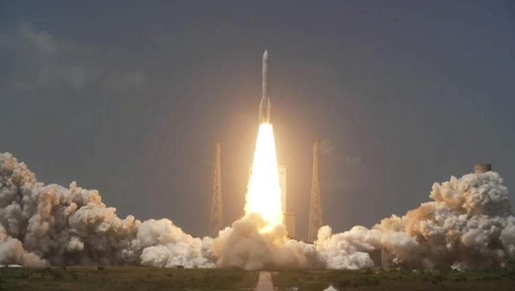È stato recentemente introdotto il razzo spaziale europeo più potente. 1