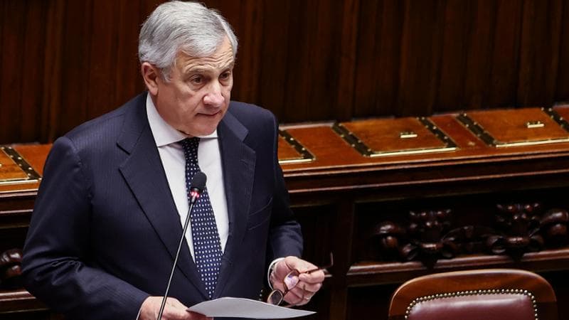 Tajani è l'unico rappresentante tra i principali ministri dell'Ue nel Consiglio per la Pace. 1
