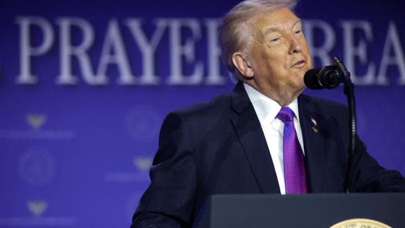 Trump: “Il 17 maggio si svolgerà un incontro di preghiera al National Mall di Washington per consacrare gli Stati Uniti a Dio” 1