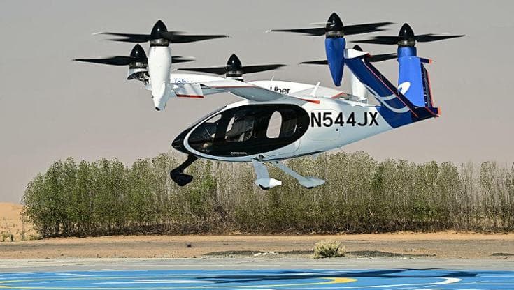 Uber introduce a Dubai i taxi aerei, collegando l'aeroporto con il centro urbano. 1