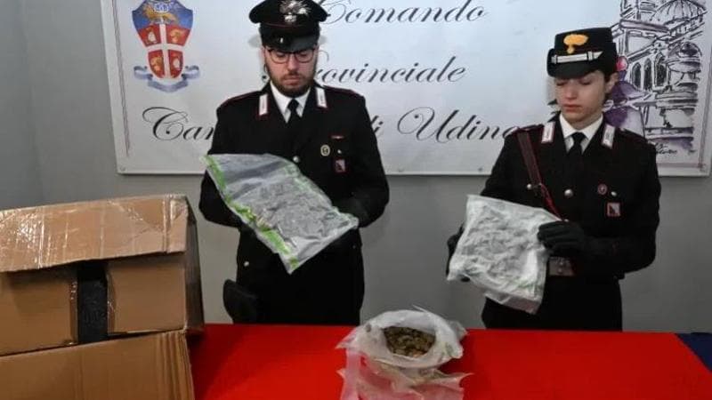 Udine, acquista abbigliamento dalla Spagna ma nel pacco trova marijuana. 1