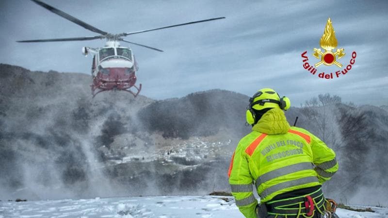 Valanga colpisce quattro scialpinisti a Bellamonte in Trentino: tutti estratti in vita, uno in condizioni critiche. 1
