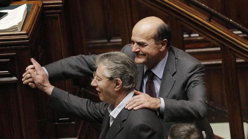 Bersani: “Bossi è stato l'avversario al quale ho riservato maggiore affetto nella mia esistenza” 2