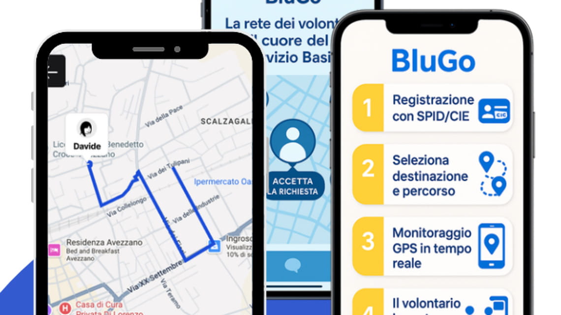 BluGo, l'applicazione che supporta le persone autistiche nei loro spostamenti in sicurezza. 3
