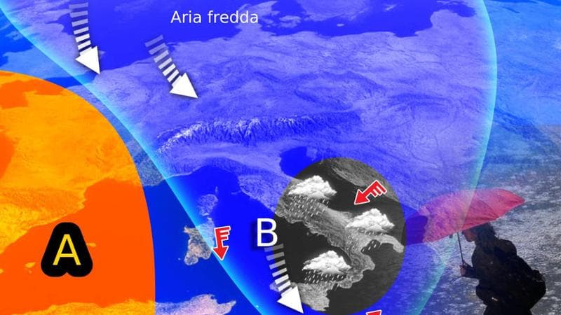 Domenica delle Palme caratterizzata da un aumento del sole, seguita da un ritorno di piogge e venti intensi. 2