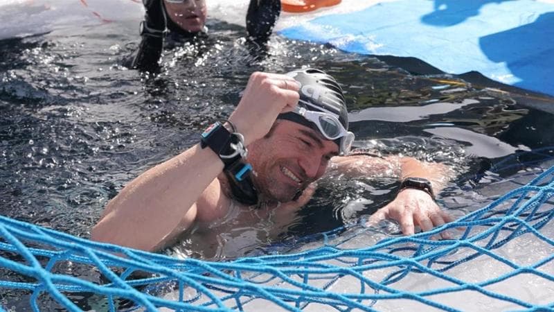 Il campione mondiale di apnea subacquea in acque gelate (senza attrezzatura): “La chiave è ridurre il battito cardiaco” 2
