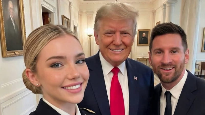 Jessica Foster, la soldatessa influencer sostenitrice di Trump, conquista i sostenitori Maga: ma è generata dall'intelligenza artificiale. 2
