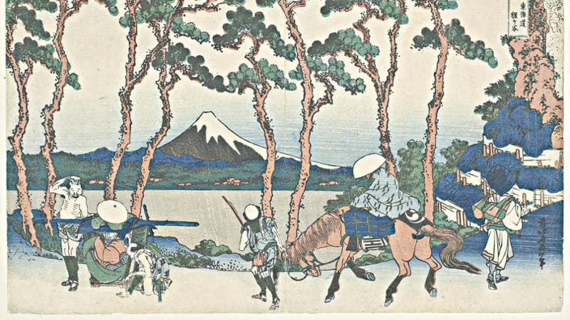 La primavera celebrata da Hokusai 2