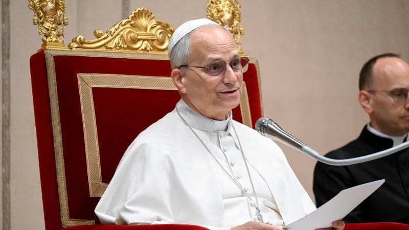 Leone XIV si trasferisce oggi nell'alloggio ristrutturato all'interno del Palazzo apostolico. 2