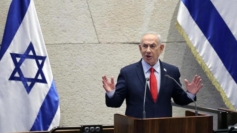 L'imbarazzo di Netanyahu nel disconoscere l'impegno per una vittoria definitiva sui rivali. 1