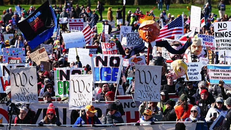 Manifestazioni pacifiste in tutto il globo, oltre 3mila cortei negli Stati Uniti durante l'era Trump. 2