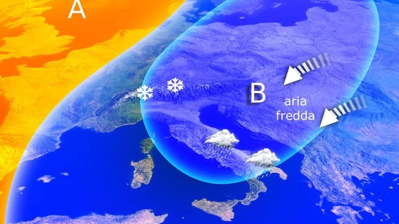 Previsioni meteorologiche, il primo fine settimana di primavera si presenta variabile con sole, piogge e temperature fresche. 2