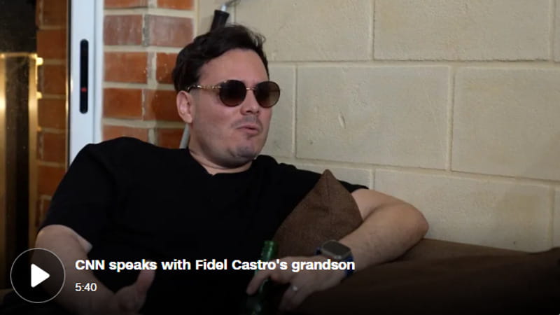 Sandro Castro, il nipote influencer di Fidel, chiede ora il capitalismo dall'Avana. 2