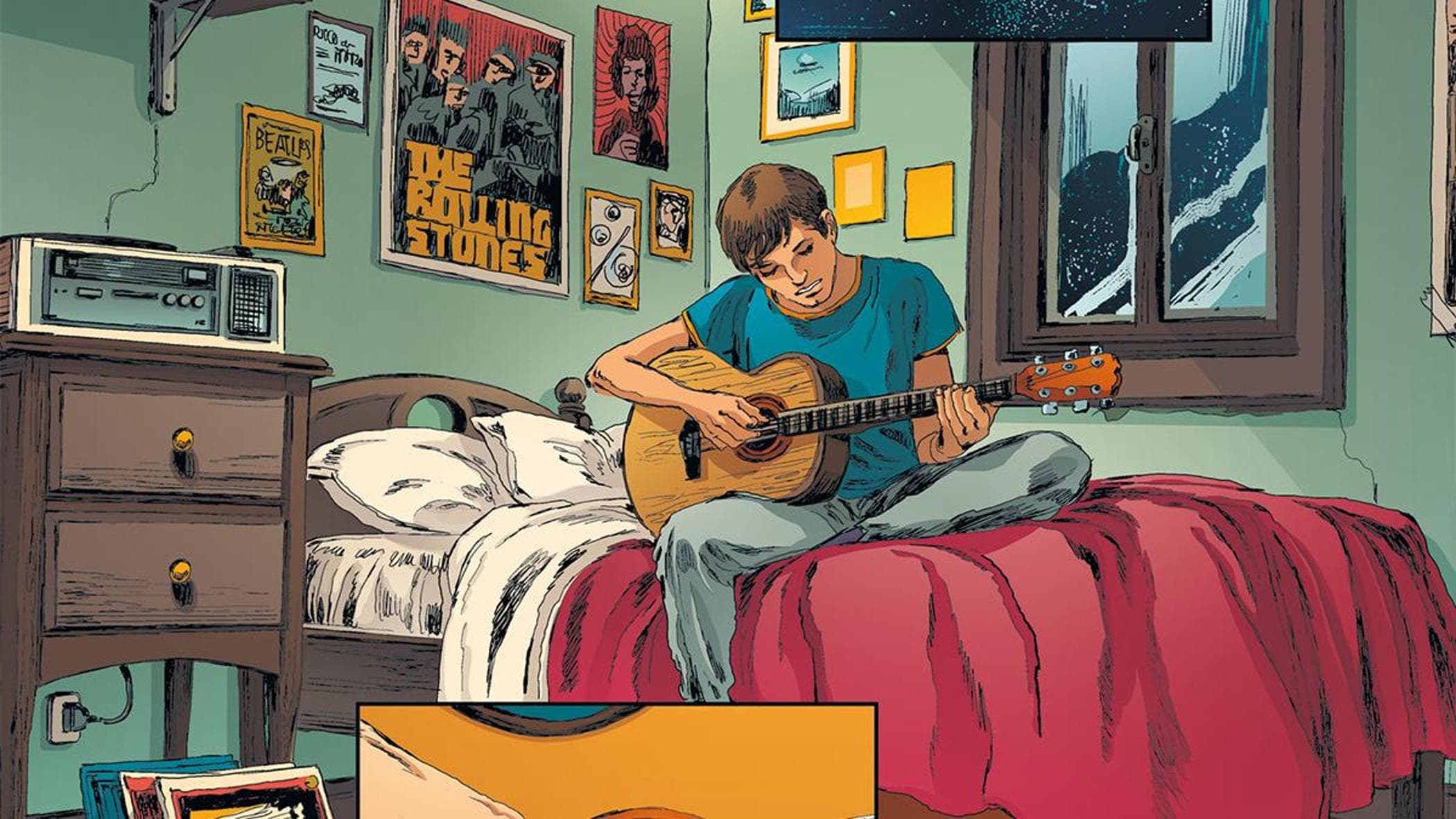 Vasco: la “rabbia giovanile” in un romanzo grafico 1