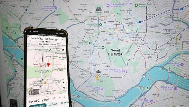Vent'anni senza Google Maps: la Corea del Sud riconsidera la situazione. 1