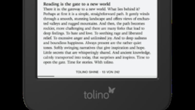 Addio a Tolino, il lettore di e-book che intendeva competere con il Kindle. 2