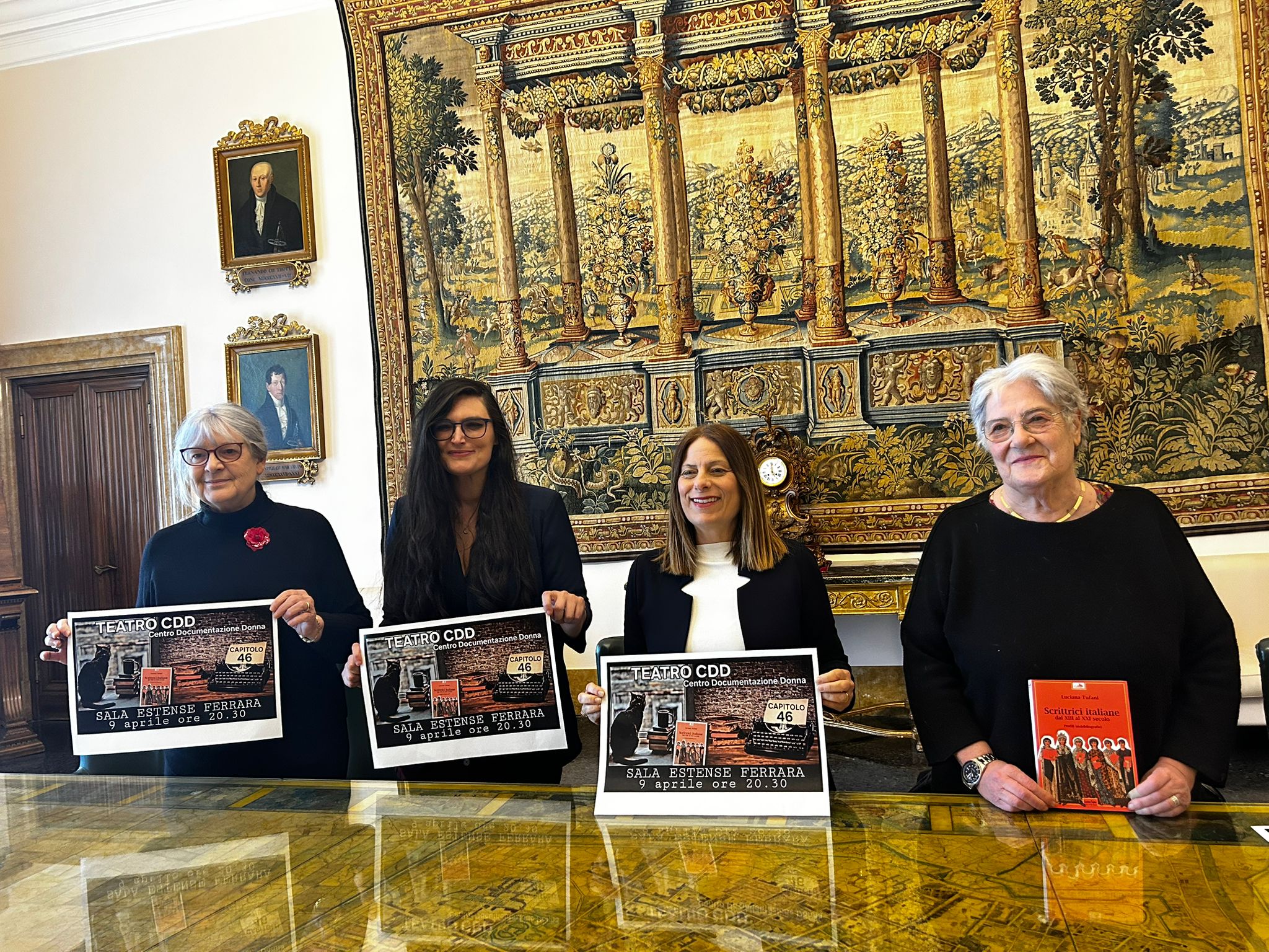 "Capitolo 46": presso la Sala Estense si narra la vicenda di Luciana Tufani e del Centro di Documentazione Femminile. 1