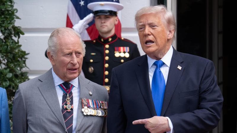 Carlo visita la Casa Bianca prima di lasciare gli Stati Uniti. Trump: “Il re più grande di sempre” 2