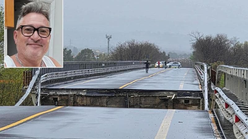 Crollo del ponte Trigno: rinvenuta la targa della Fiat Bravo. Assente ogni segno dell'uomo. 2