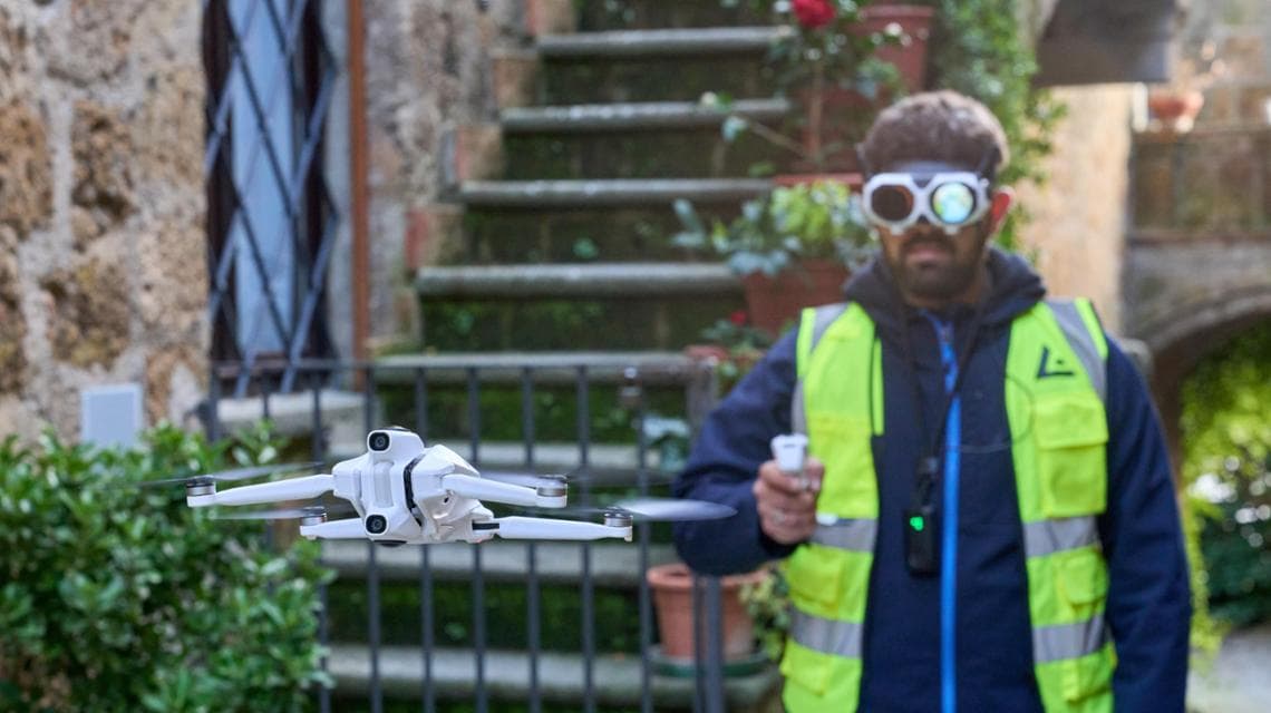 Droni a 360 gradi e intelligenza artificiale per preservare Pompei e Civita di Bagnoregio. 4