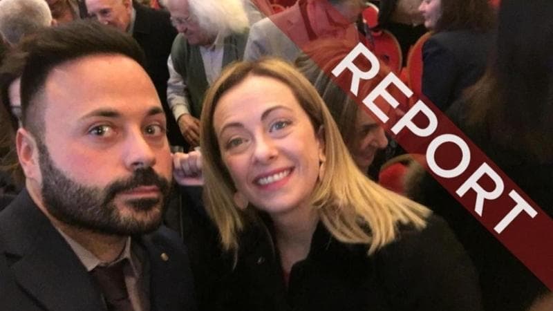 Foto con il capo dei Senese. L'opposizione chiede a Meloni di spiegare i legami tra FdI e clan. 2
