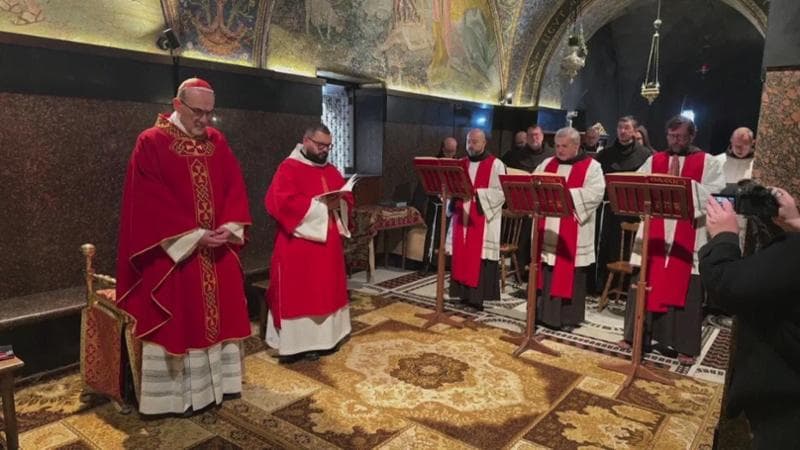 Gerusalemme, Via Crucis: sei frati e duecento soldati, celebrazione riservata per timore di attacchi esplosivi. 2