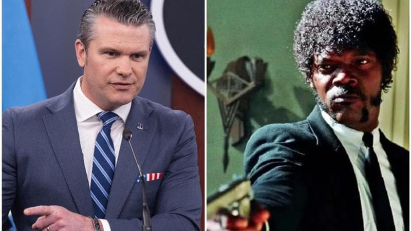 Hegseth fa riferimento alla Bibbia, ma la citazione proviene da "Pulp Fiction": controversia al Pentagono. 3