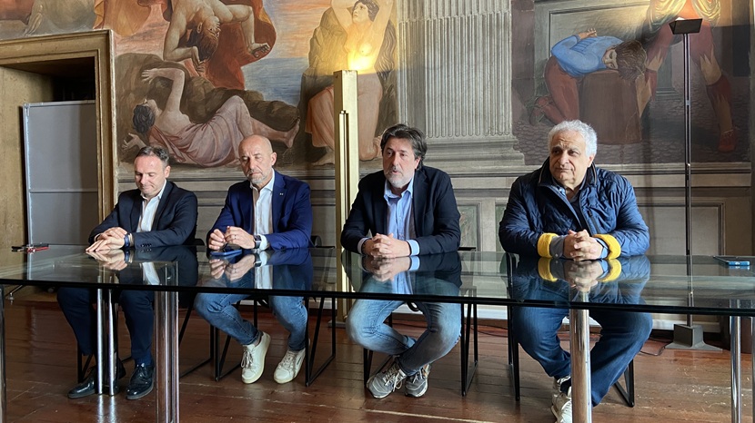 Inaugurazione della Rotonda Craxi con la partecipazione della figlia Stefania. 1