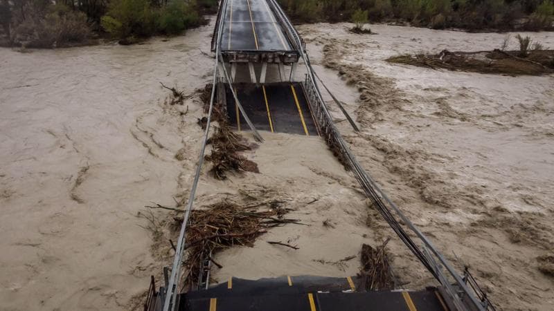 Le auto bloccate prima del crollo del ponte. “Aiutateci a trovare mio marito” 2